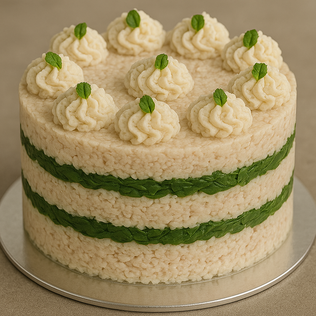 Chicken & Spinach Cake